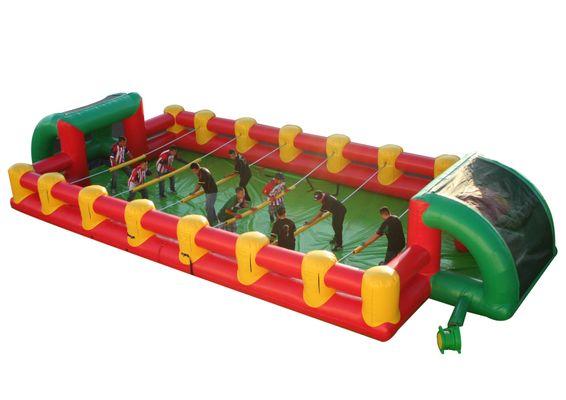 Human Foosball, who wants to play?