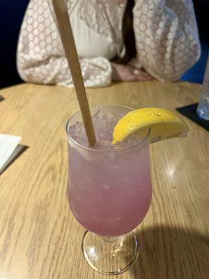 Lavender lemonade mocktail