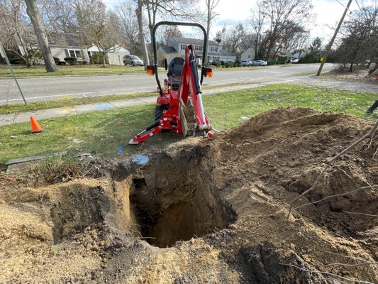 Locating Water main break