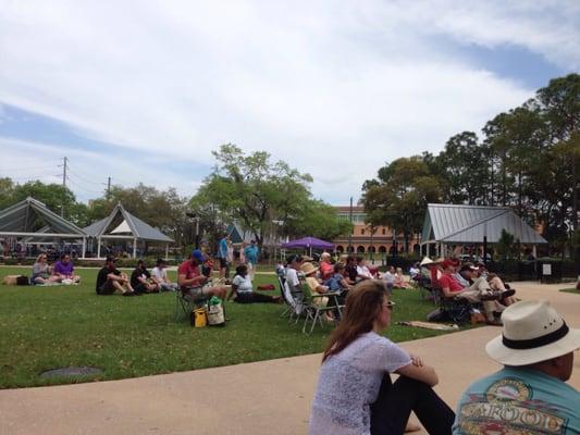 festival audience