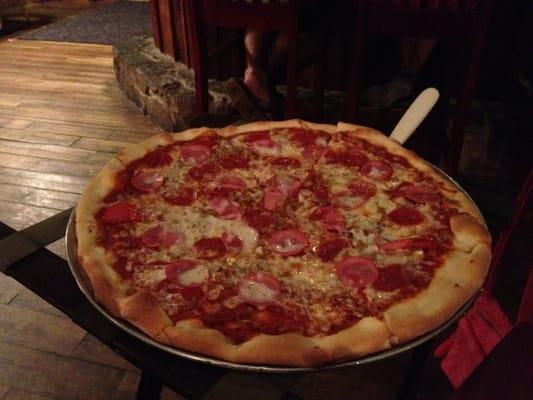 16" pizza!!!