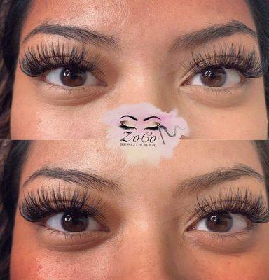 Hybrid Eyelash Extensions