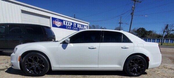 Body work finished on Chrysler 300s