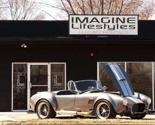 Shelby Cobra Vintage Rental Car by Imagine Lifestyles