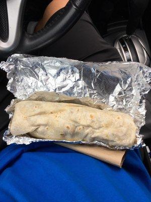 Breakfast burrito $6