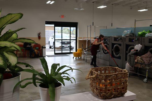 Wow, now thats a laundromat