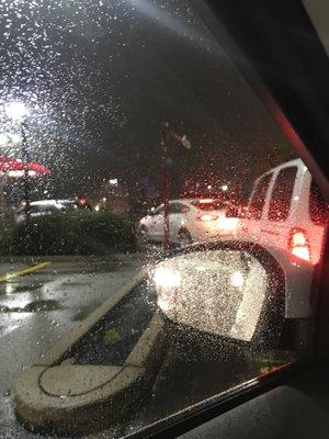 Line at Wendy's!