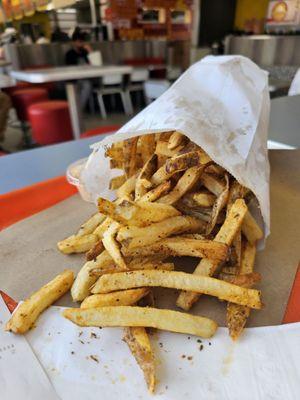 Seasoned fries