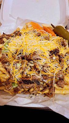 Carne asada fries