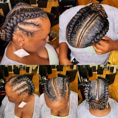 Feed-ins braids