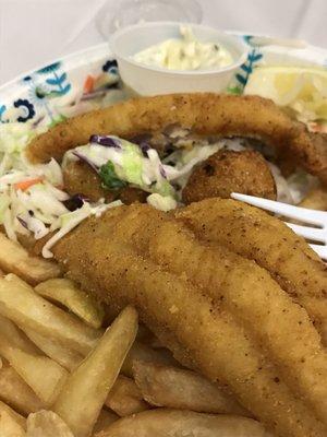 Fish Fry Friday's! Go early, they ran out of fish last night 30 minutes before closing, probably because it's so yummy!