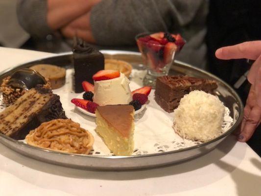 Dessert sampler