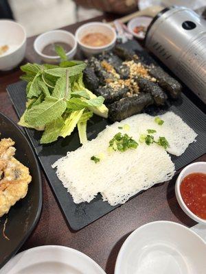 Beef Stuffed in Grape Leaves