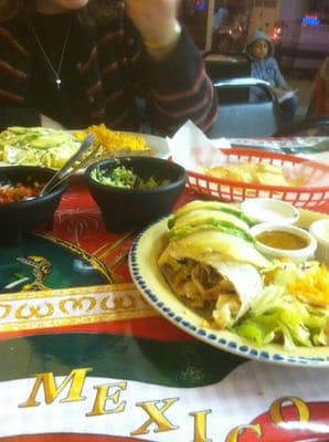 Delicious authentic Mexican food made with love and pride. Owners are gracious and the new location has a homey feeling .