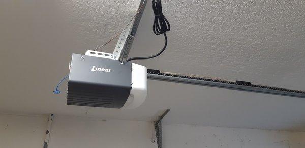 New garage door opener