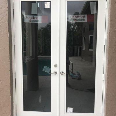 Impact Glass Door Installation