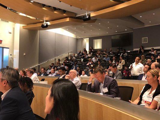 CONNECTpreneur company pitches in Valo Park auditorium