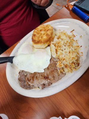 Ribeye ans Eggs Combo