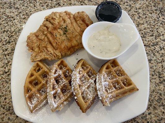 Chicken and Waffles