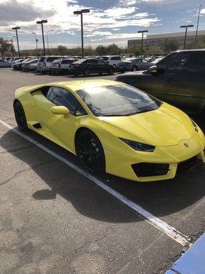 We have all types of vehicles, inexpensive daily commuters to luxurious exotics like this Lamborghini!