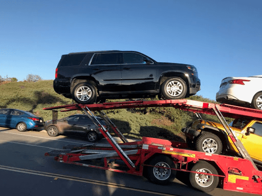 My car was rocking up on the trailer. Thank you for safe transport HYPERDEL Auto Shipping.