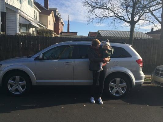 wren and I love our new car!