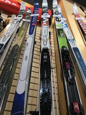 Bluedog Cycles rents and sells Rossignol Nordic Skis... cuz they're the best!