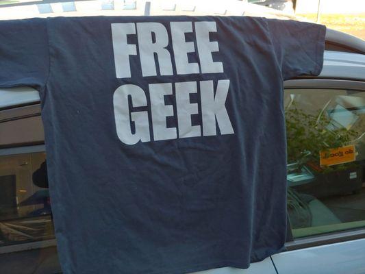 Proud owner of a Free Geek t-shirt. Check them out.