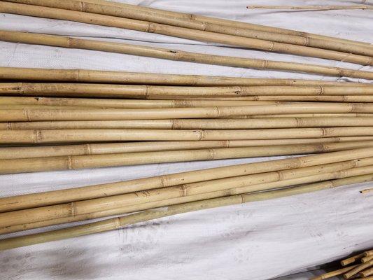 Bamboo 2', 21/2' 3', 4', 5', 6', 10', 12' lengths available!