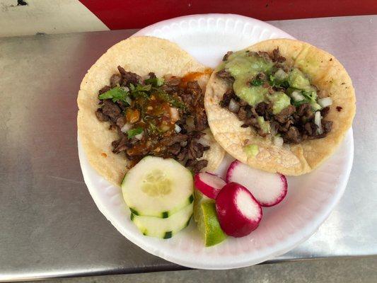 Tacos de asada