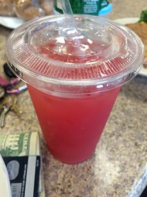 Fresh watermelon drink