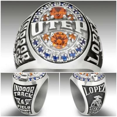 Dunham Jewelry MFG UTEP Championship Ring