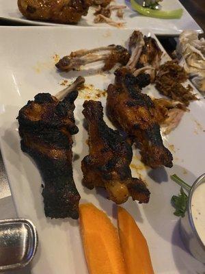 Charred wings or burnt wings?