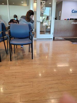 Don't be fooled by the empty chairs! 2-4 hour wait WITH an appointment!