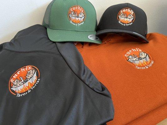 Custom embroidery, mix match your order.