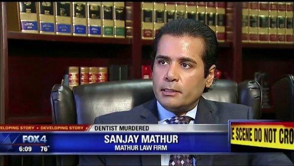 Mr. Mathur - Interviewed by Fox 4 on Criminal Case.