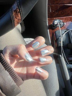 chrome nails