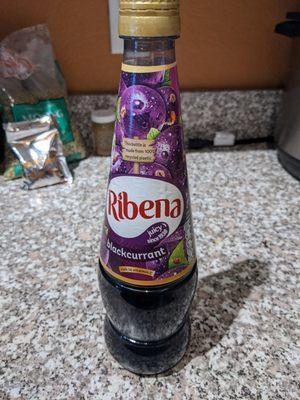 My wife's Ribena