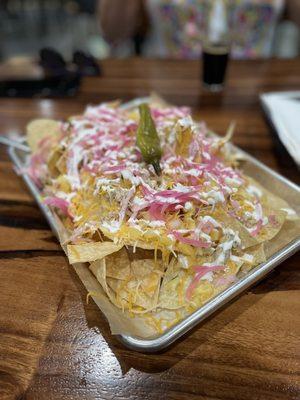 Chicken nachos