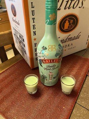 Limited Edition.. vanilla mint shake