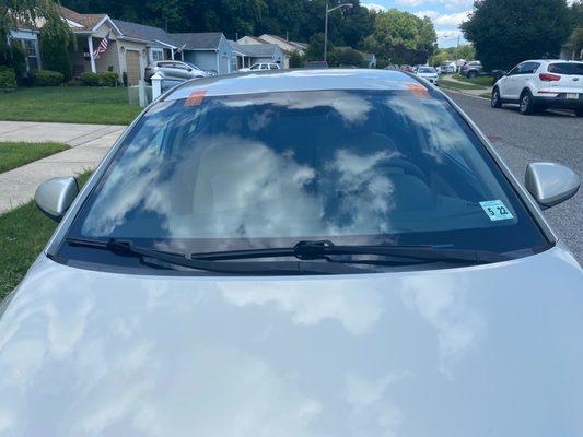 Windshield Replacement done on a 2017 Hyundai Sonata