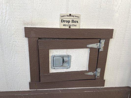 Service Drop Box