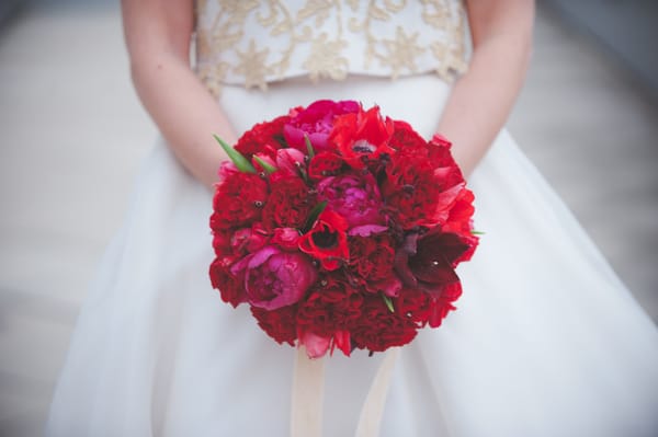 Elegant Bridal Bouquet from The Blue Daisy Floral Designs