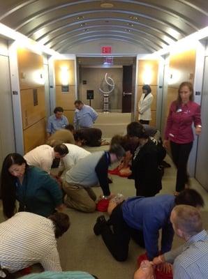 CPR and Automated External Defibrillator Training