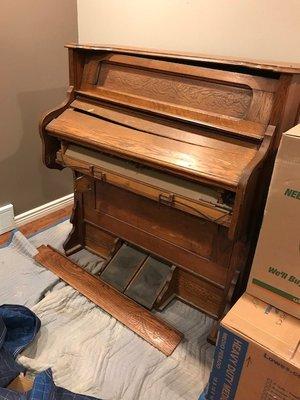 Damaged Antique Organ