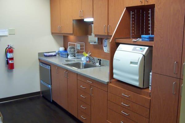 Our sterilization room