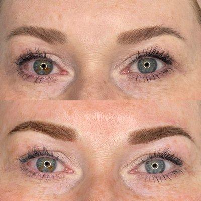 Permanent eyebrows