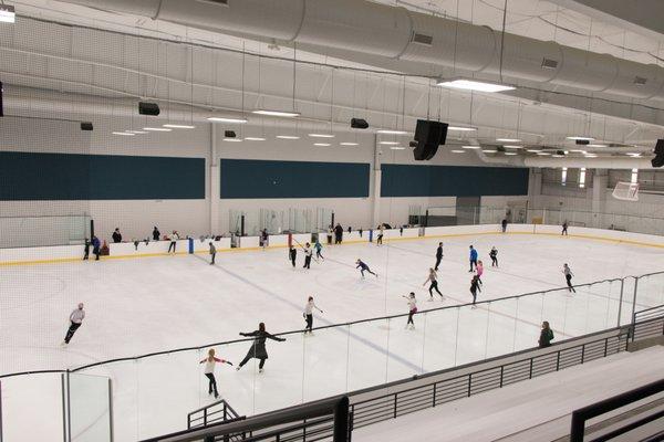 We have three ice sheets at the Sports Complex!