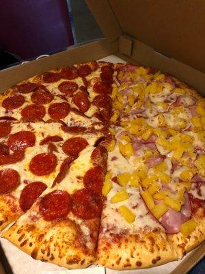 Jumbo pizza!