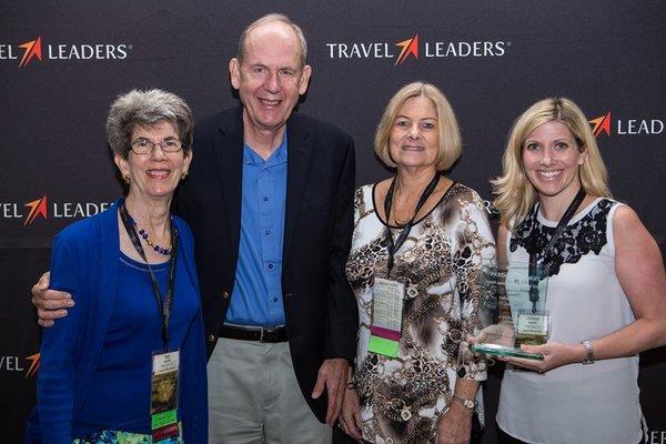 Travel Leaders of Jacksonville and Palm Coast won the Travel Leaders 2015 Associate of the Year Award!